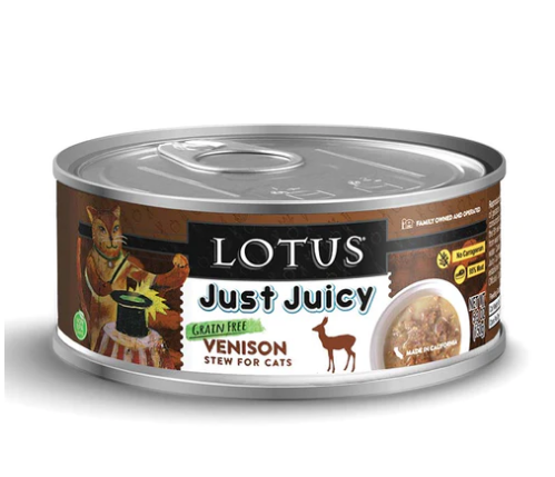 Lotus - Cat - Just Juicy Venison - 5.3oz