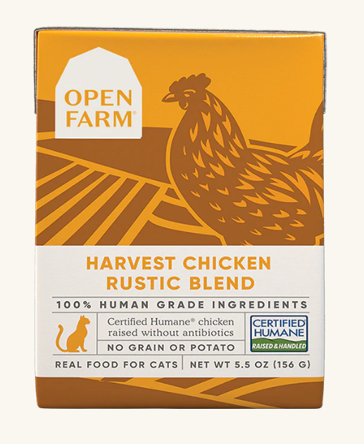 Open Farm - Harvest Chicken Rustic Blend Wet Cat Food 5.5oz