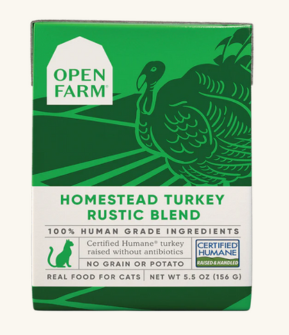 Open Farm - Homestead Turkey Rustic Blend 5.5oz