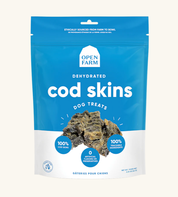 Open Farm - Dehydrated Cod Skins Treat