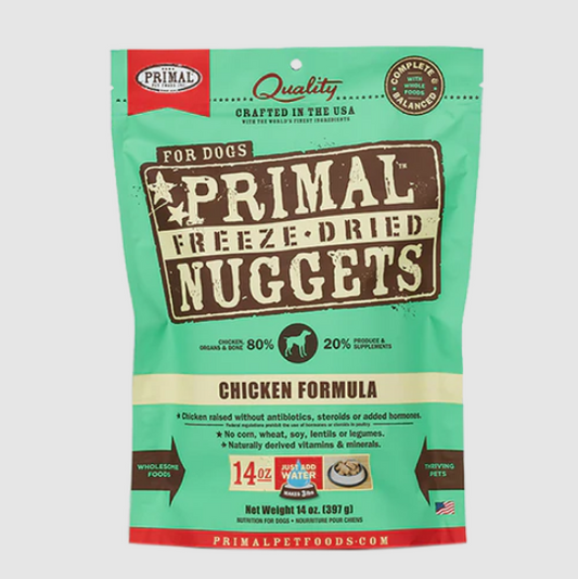 Primal - Canine - Freeze-Dried - Nuggets - Chicken