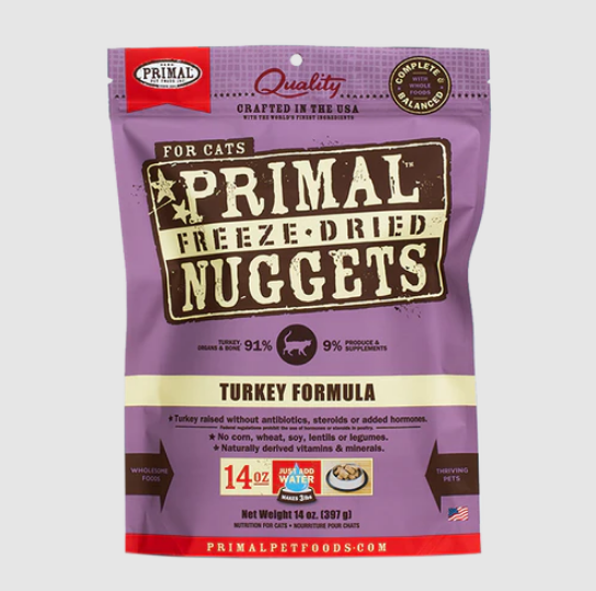 Primal - Feline - Freeze-Dried - Turkey Formula