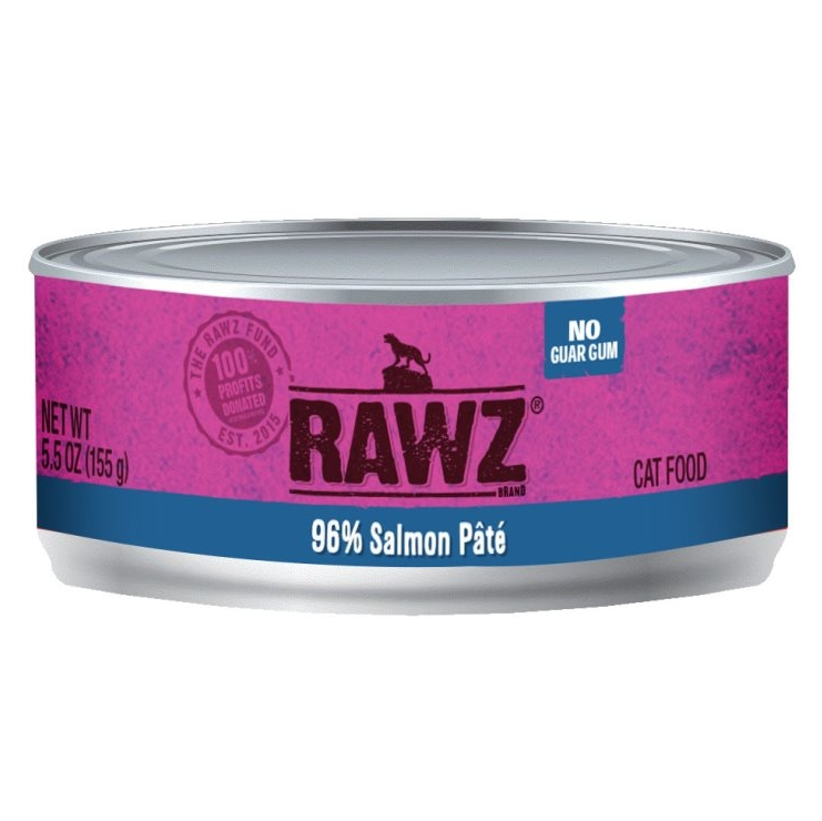 RAWZ Cat 96% Salmon 155g