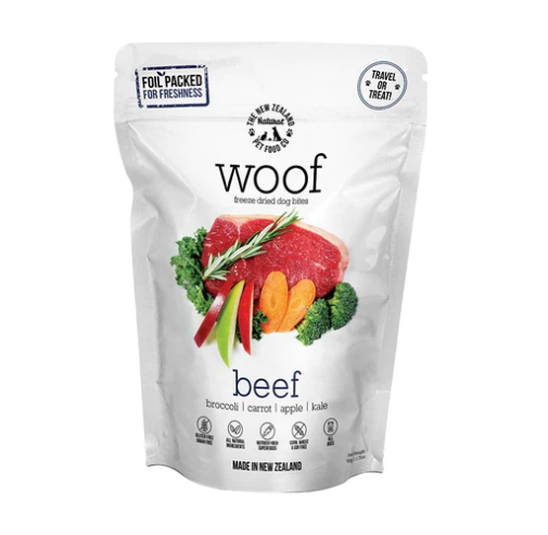 Woof - Freeze Dried - Treats - Beef 50g