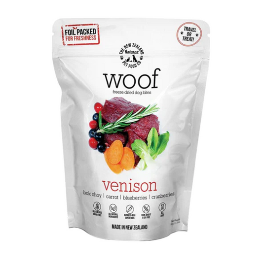 Woof - Freeze Dried Treats - Wild Venison 50g