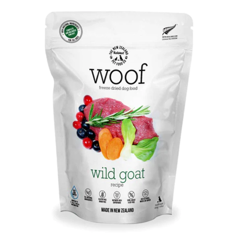 Woof - Freeze Dried - Food - Goat 1kg