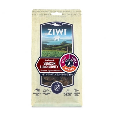 ZIWI Peak Chew Range Dog Venison Lung & Kidney 60g/2.1oz