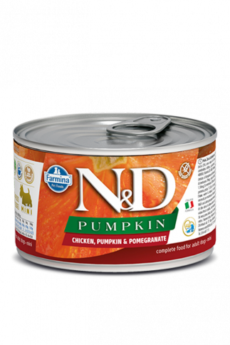 FARMINA N&D PUMPKIN Dog CHICKEN & POM Mini 139g