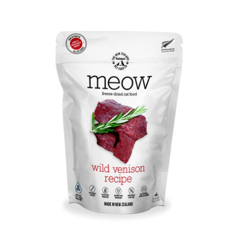 Meow - Freeze Dried - Food - Wild Venison 280g