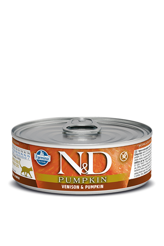 FARMINA N&D Cat Venison and Pumpkin /80g