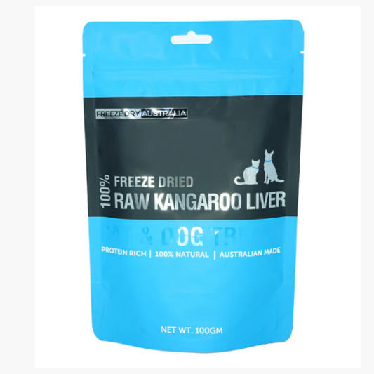 Freeze Dried Australia Kangaroo Liver 100 GM