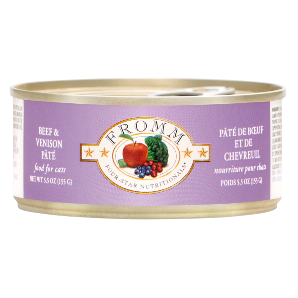 Fromm Cat Beef & Venison Pate 5.5oz