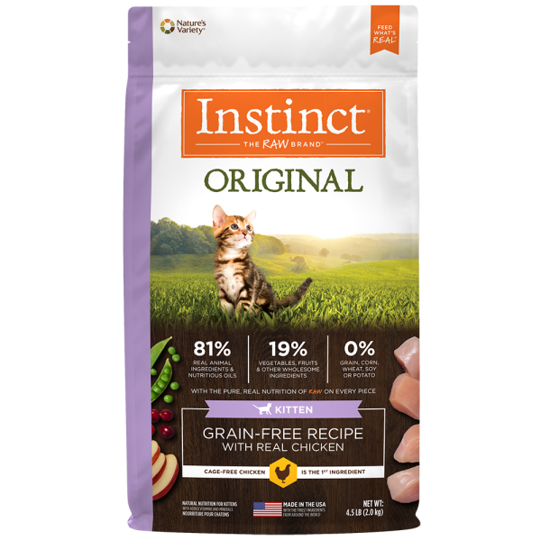 Instinct Cat Original GF Kibble Chicken Kitten