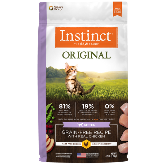 Instinct Cat Original GF Kibble Chicken Kitten