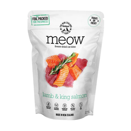 Meow - Freeze Dried - Treats - Lamb & Salmon 50g