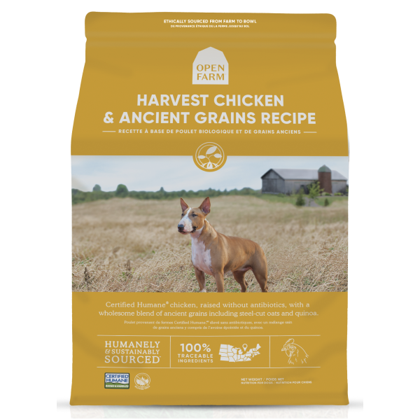 Open Farm Dog Ancient Grain Harvest Chicken 11 lb