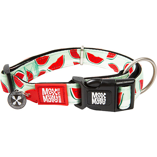 Smart ID Collar Watermelon 11-17" Small