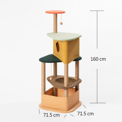 Pidan Cat Tree, Cloth Castle Type