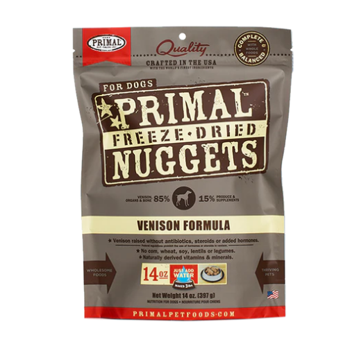 Primal - Canine - Freeze-Dried - Nuggets - Venison