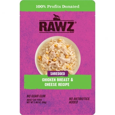 RAWZ Cat Shredded Chicken Breast & Cheese 2.46oz