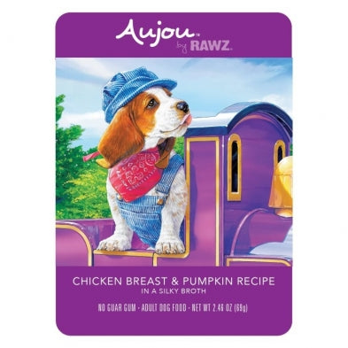 RAWZ AUJOU Dog Chicken Breast N Pumpkin 2.46oz