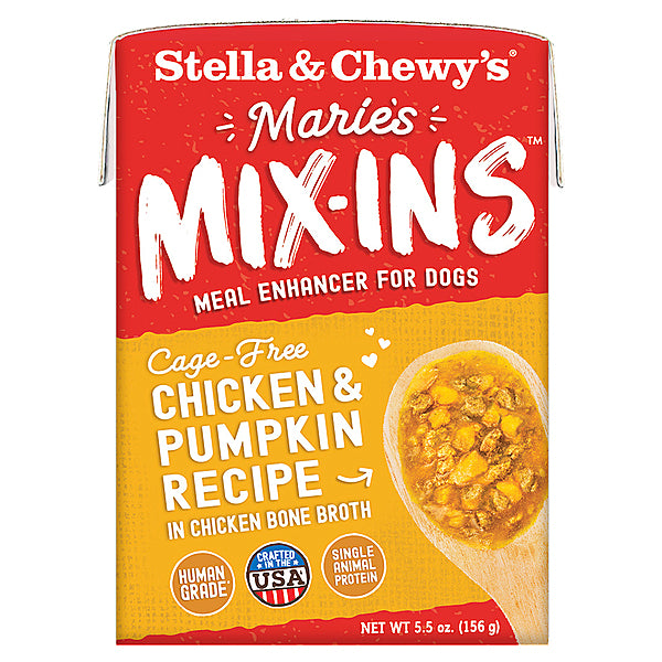 Stella&Chewy's Marie's Mix Ins Chicken & Pumpkin 5.5OZ