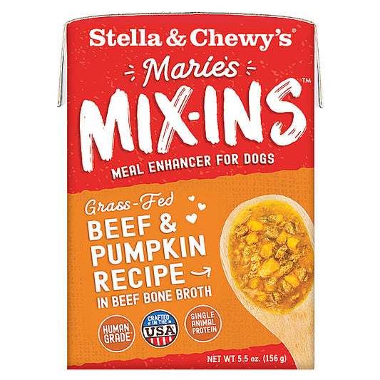 Stella&Chewy's Marie's Mix Ins Beef & Pumpkin 5.5OZ