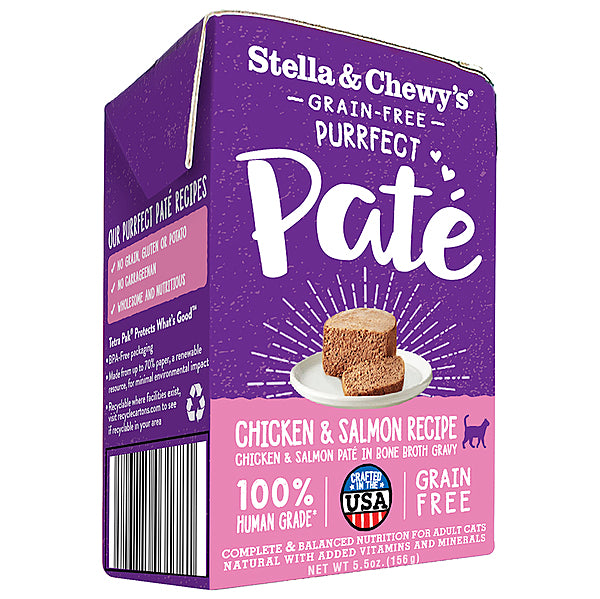 Stella&Chewy's Purrfect Pate Chicken & Salmon 5.5OZ | Cat