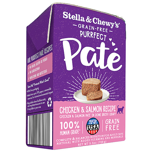 Stella&Chewy's Purrfect Pate Chicken & Salmon 5.5OZ | Cat