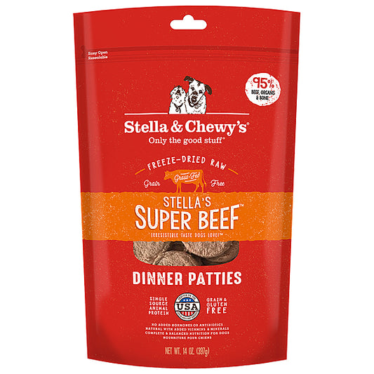 Stella&Chewy's Freeze Dried Stella's Super Beef Patties