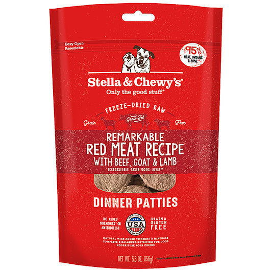 Stella&Chewy's Freeze Dried Red Meat Patties