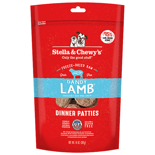 Stella&Chewy's Freeze Dried Dandy Lamb Patties