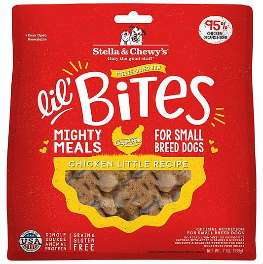 Stella&Chewy's Freeze Dried Lil' Bites Chicken Little Recipe 7OZ