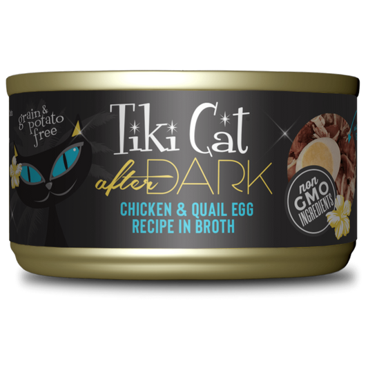 Tiki Cat - Chicken & Quail Egg Recipe in Broth