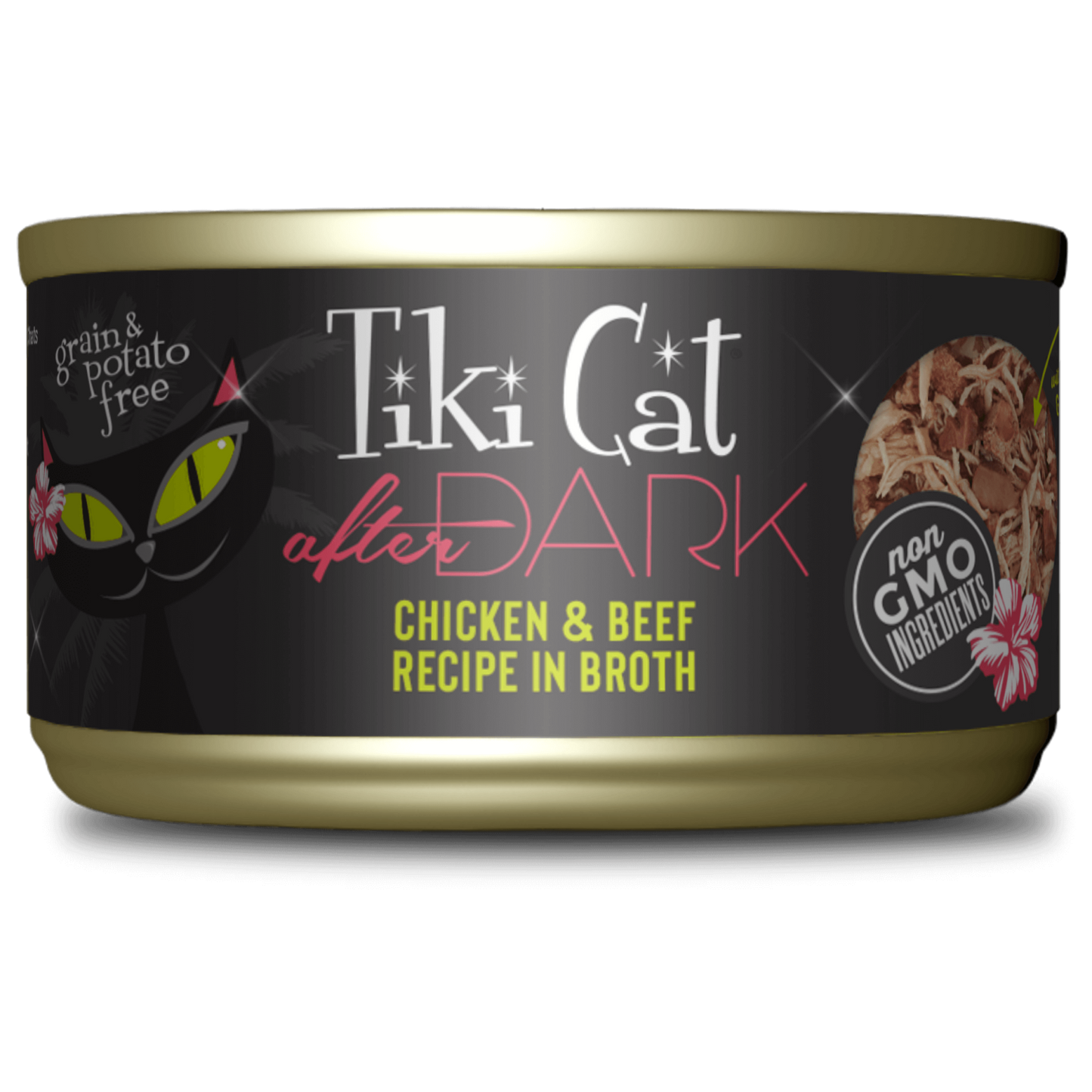 Tiki Cat - Chicken & Beef Recipe in Broth