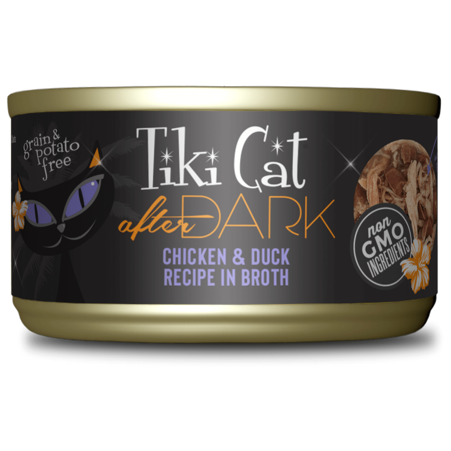 Tiki Cat - Chicken & Duck Recipe in Broth