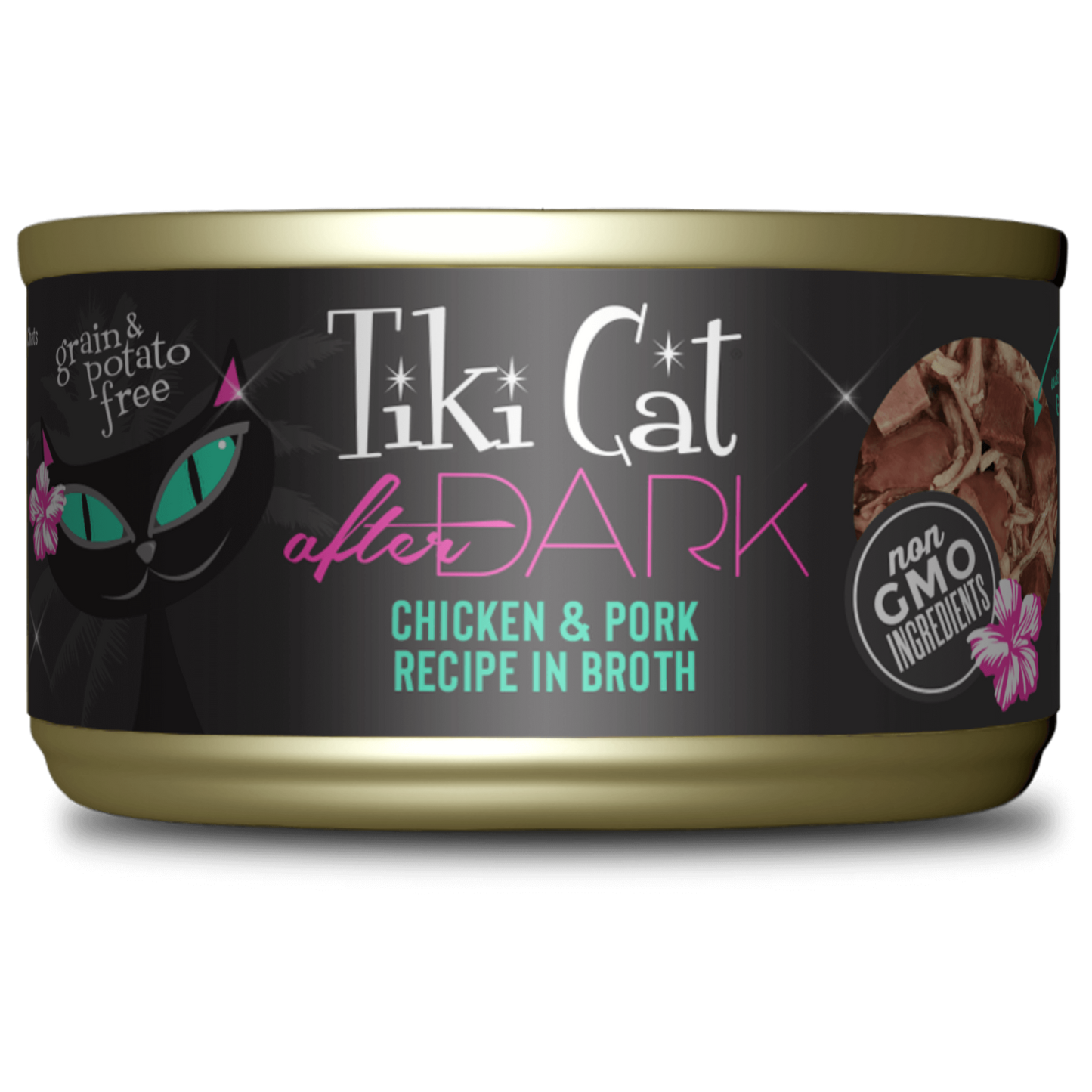 Tiki Cat - Chicken & Pork Recipe in Broth