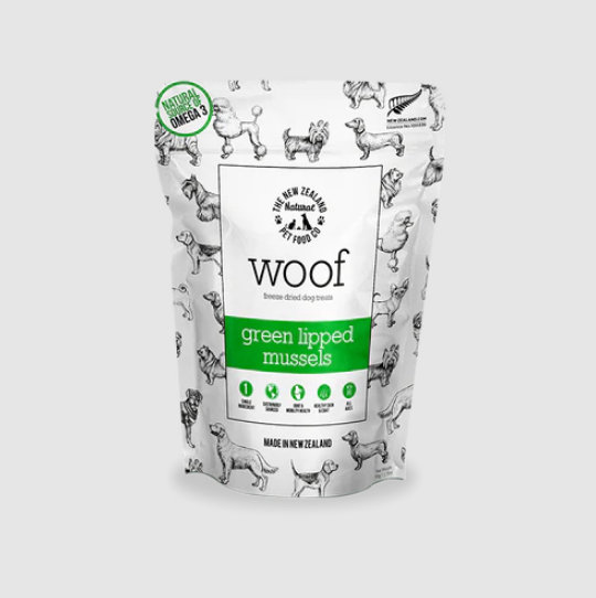 Woof - Treats - Green Lip Mussel 50g