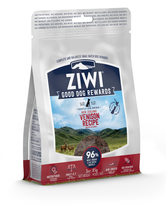 ZIWI Peak Dog Treat Venison 85g