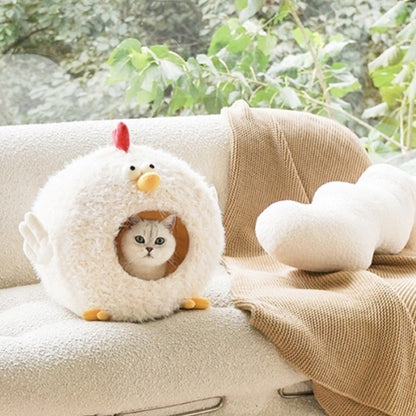 ZEZE Little Chicken Cat Bed