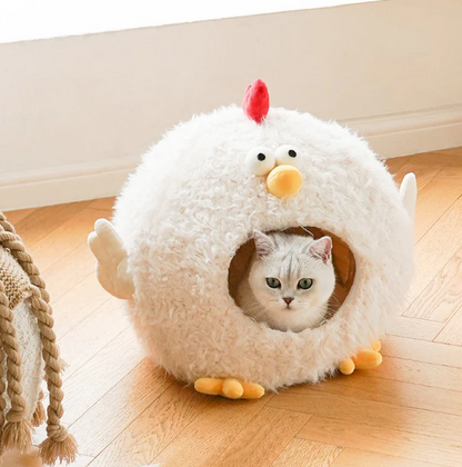 ZEZE Little Chicken Cat Bed