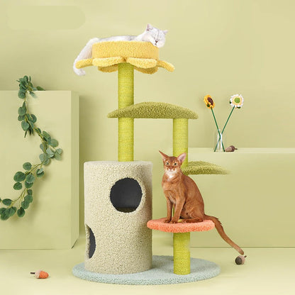 ZEZE Adora Flower Cat Tree