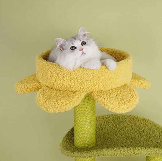 ZEZE Adora Flower Cat Tree